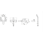 Roca L20 E3: 3+4+5 龍頭套裝 (5A3C09C00+5A0109C02+526319610)